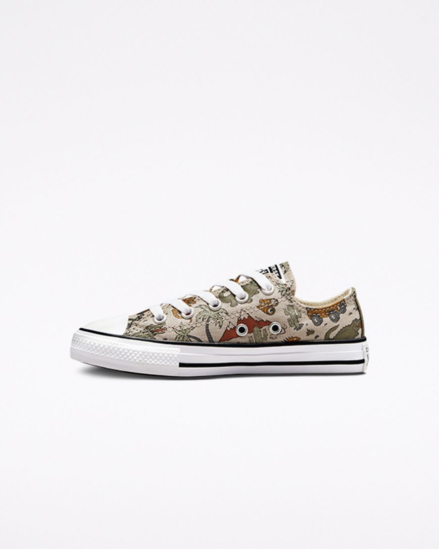 Tenis Converse Chuck Taylor All Star Desert Explorer Cano Baixo Menina Bege | PT G059P03